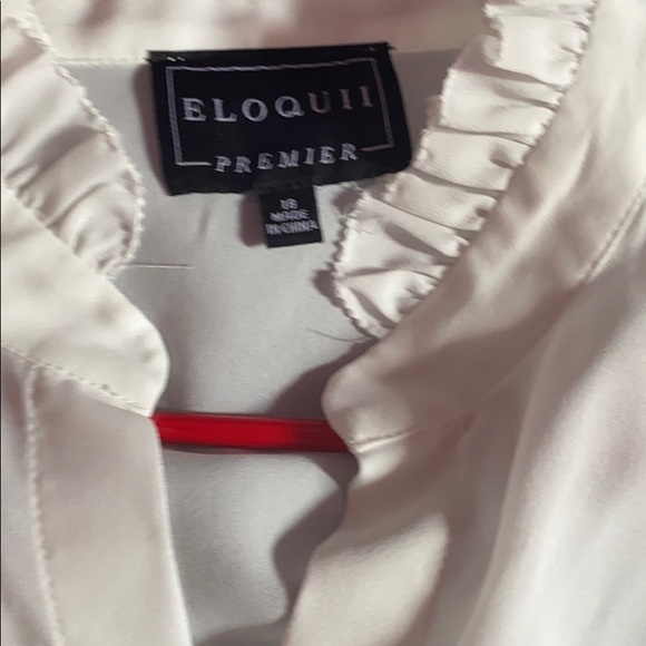 2 ELOQUII Plus Size Button Down Blouses - Picture 7 of 7
